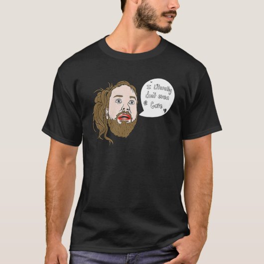 Het kan me niet eens schelen t-shirt (Voorkant)