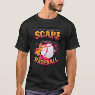 Het kan me niet schelen dat ik coach Meisjes Baseb T-shirt