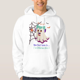 Het kan me niet schelen dat ik Dracula Boo White H Hoodie