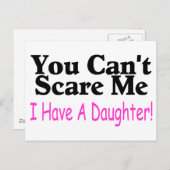 Het kan me niet schelen dat ik een dochter heb. briefkaart (Voorkant / Achterkant)