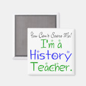 Het kan me niet schelen dat ik een geschiedenisler magneet (Voorkant / Achterkant)