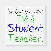 Het kan me niet schelen dat ik een leerling-leerli magneet (Voorkant)