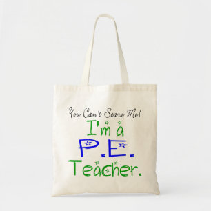 Het kan me niet schelen dat ik een leraar ben tote bag