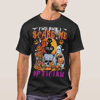 Het kan me niet schelen dat ik een Opticien Hallow T-shirt