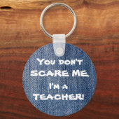 Het kan me niet schelen dat ik een Sleutelhanger v (Voorkant)