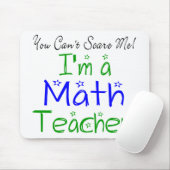 Het kan me niet schelen dat ik een Wiskunde leraar Muismat (Met muis)