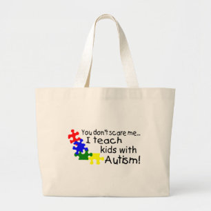 Het kan me niet schelen dat ik Kinderen leer met a Grote Tote Bag