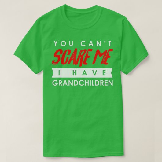 Het kan me niet schelen dat ik kleinkinderen Hallo T-shirt (Design voorkant)