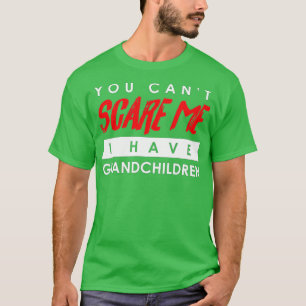 Het kan me niet schelen dat ik kleinkinderen Hallo T-shirt