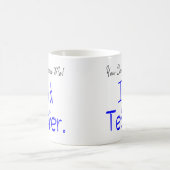 Het kan me niet schelen dat ik leraar ben koffiemok (Center)