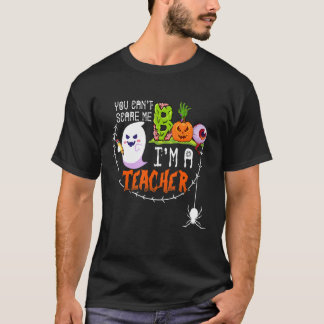 Het kan me niet schelen dat ik leraar Halloween le T-shirt