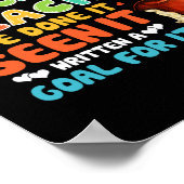 Het kan me niet schelen dat ik leraar speciaal ond poster (Hoek)