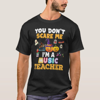 Het kan me niet schelen dat ik muziekleraar Hallow T-shirt