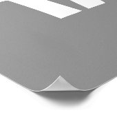 Het kan me niet schelen, ik haal Tacos Poster (Hoek)