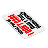 Het kan me niet schelen magneet (Rechterzijde)