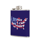 Het kan me niet schelen, Margaret Flask Heupfles (Links)