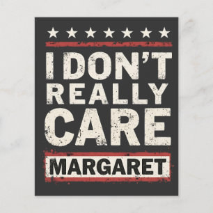 Het kan me niet schelen Margaret J.D. Vance VP Hum Flyer