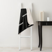 Het kan me niet schelen sarcastisch bericht geen z sherpa deken (In situ)