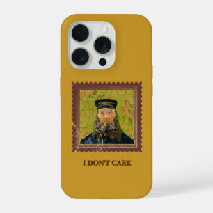 Het kan me niet schelen Van Gogh citaat Phonehoesj iPhone 15 Pro Case
