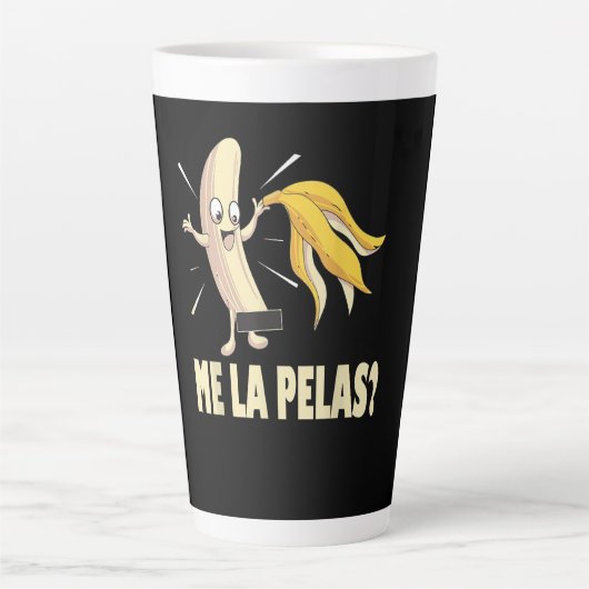 Het Kan Me Niets Schelen Latte Mok (Voorkant)