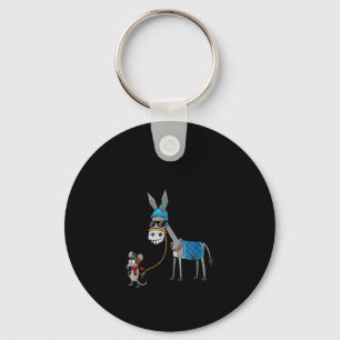 Het Kan Me Niets Schelen Muis Grappig Dier Sleutelhanger