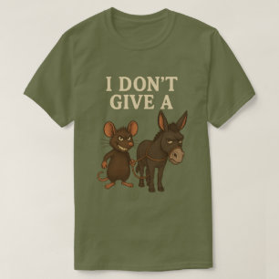 Het Kan Me Niks Schelen - Muis & Ezel Grappig T-shirt