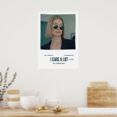 Het kan me veel schelen. poster (Keuken)