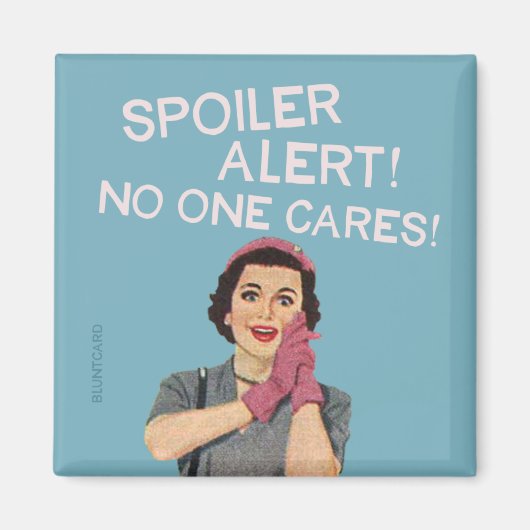 Het kan niemand schelen. magneet (Voorkant)