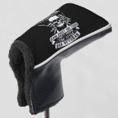 het kan niet worden geërfd kan nooit worden gekoch golfheadcover (3/4 voorkant)