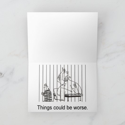 Het kan nog erger. kaart (Binnen)
