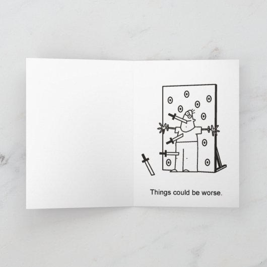 Het kan nog erger. kaart (Binnen)