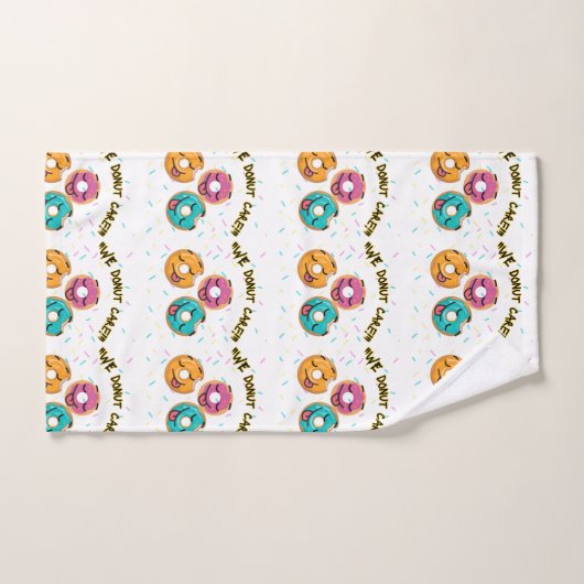 Het kan ons niet schelen bad handdoek (Handdoek)