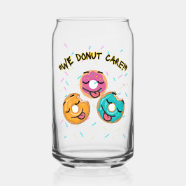 Het kan ons niet schelen blikvorm glas