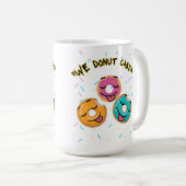 Het kan ons niet schelen koffiemok (Voorkant rechts)