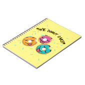 Het kan ons niet schelen notitieboek (Linkerzijde)