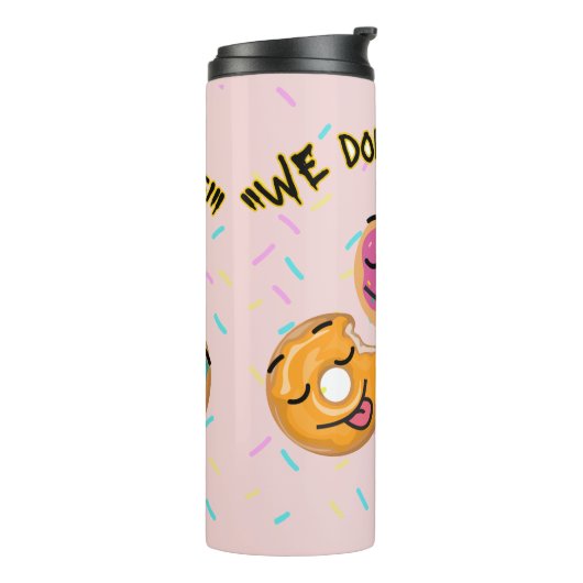 Het kan ons niet schelen thermosbeker (Gedraaid links)