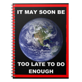 HET KAN TE LAAT ZIJN NOTITIEBOEK