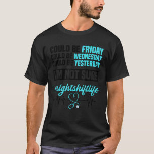Het kan vrijdag zijn, het kan woensdag zijn t-shirt