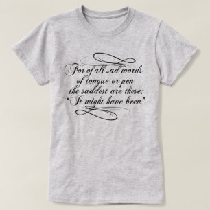 Het kan zijn dat het t-shirt