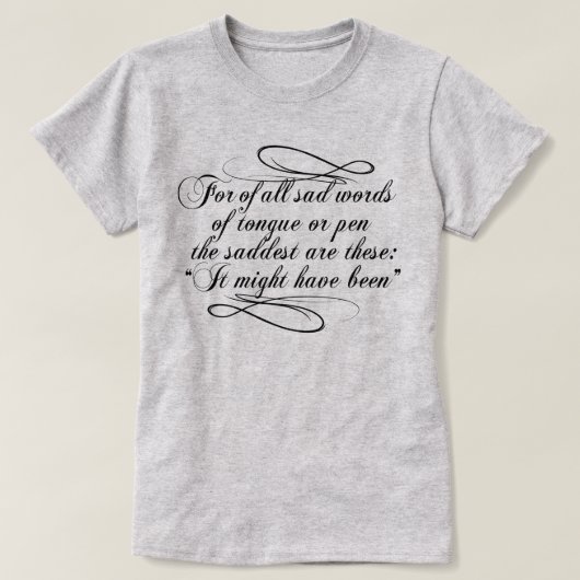 Het kan zijn dat het t-shirt (Design voorkant)