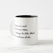 Het kan zo zijn dat koffie soms Mok is (Voorkant links)