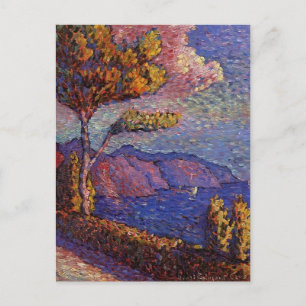 Het kanaal nabij St. Tropez door Henri-Edmond Cros Briefkaart
