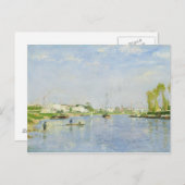 Het kanaal Saint-Denis Briefkaart (Voorkant / Achterkant)