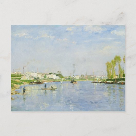 Het kanaal Saint-Denis Briefkaart (Voorkant)