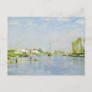 Het kanaal Saint-Denis Briefkaart