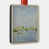 Het kanaal Saint-Denis Metalen Ornament (Rechts)