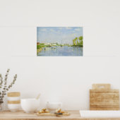 Het kanaal Saint-Denis Poster (Keuken)