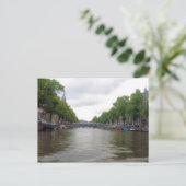 Het Kanaal van Amsterdam Briefkaart (Staand voorkant)