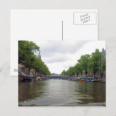 Het Kanaal van Amsterdam Briefkaart (Voorkant / Achterkant)
