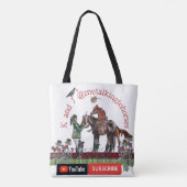 HET KANAAL VAN MIJN BUIS TOTE BAG (Achterkant)